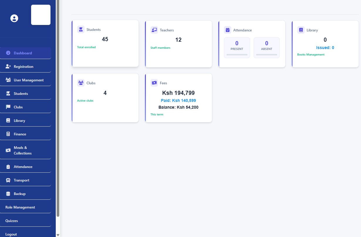 Timiza Dashboard